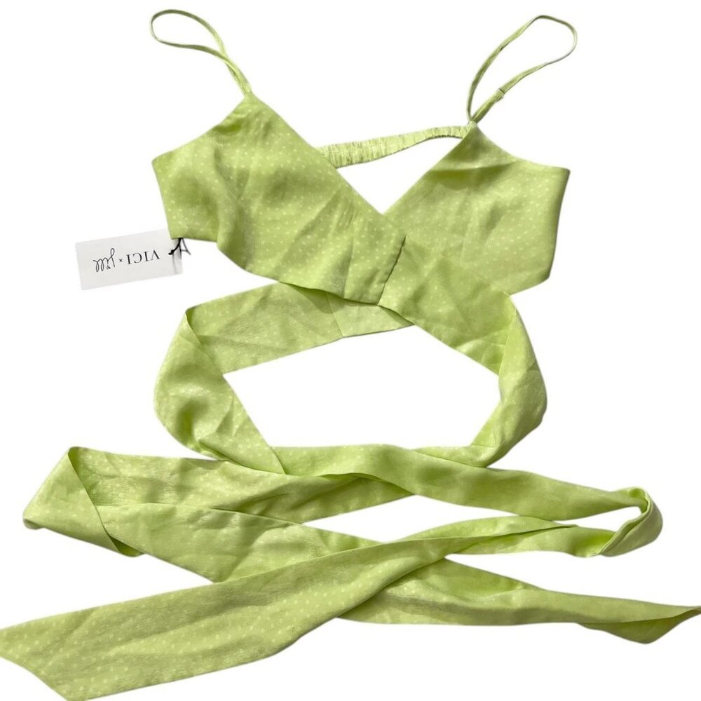 New with tags vici micro crop top size large